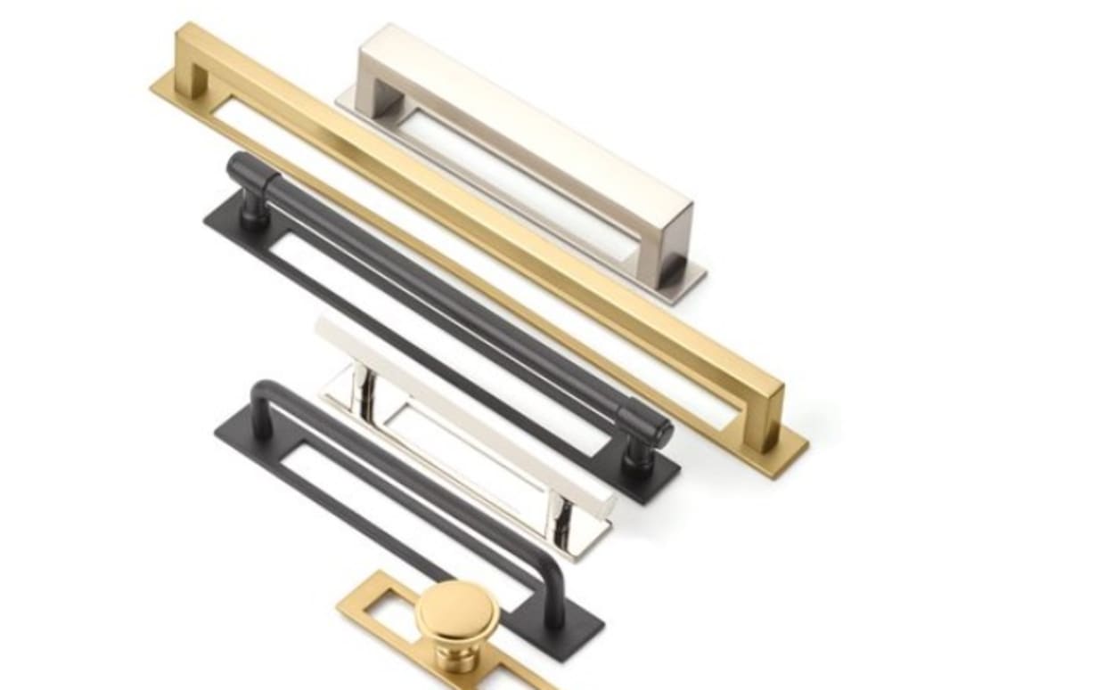 Modern Backplate for Knob Emtek