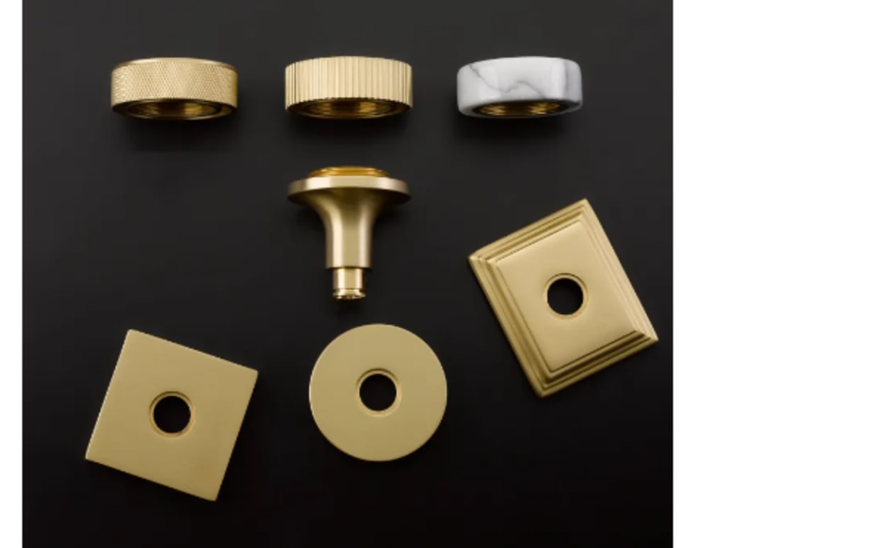 Select Conical Knurled Knob Emtek