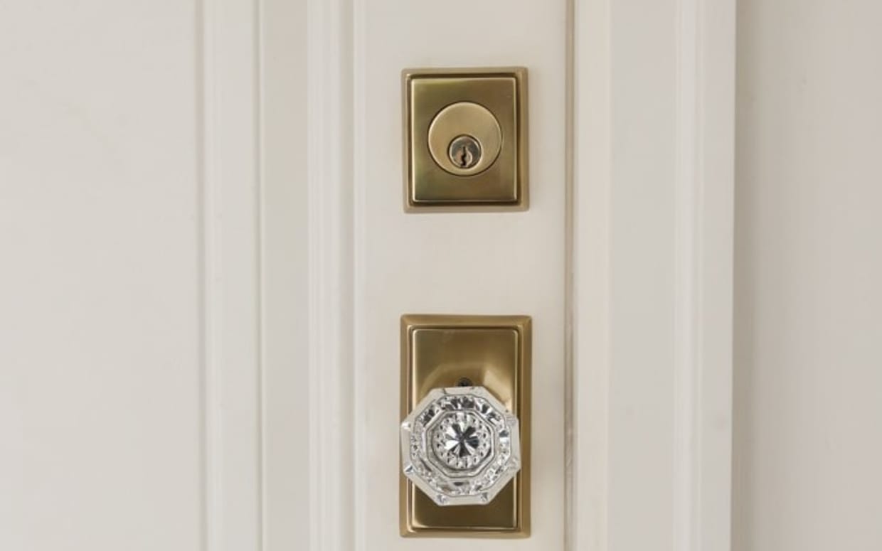 Rectangular Keyed Deadbolt | Emtek
