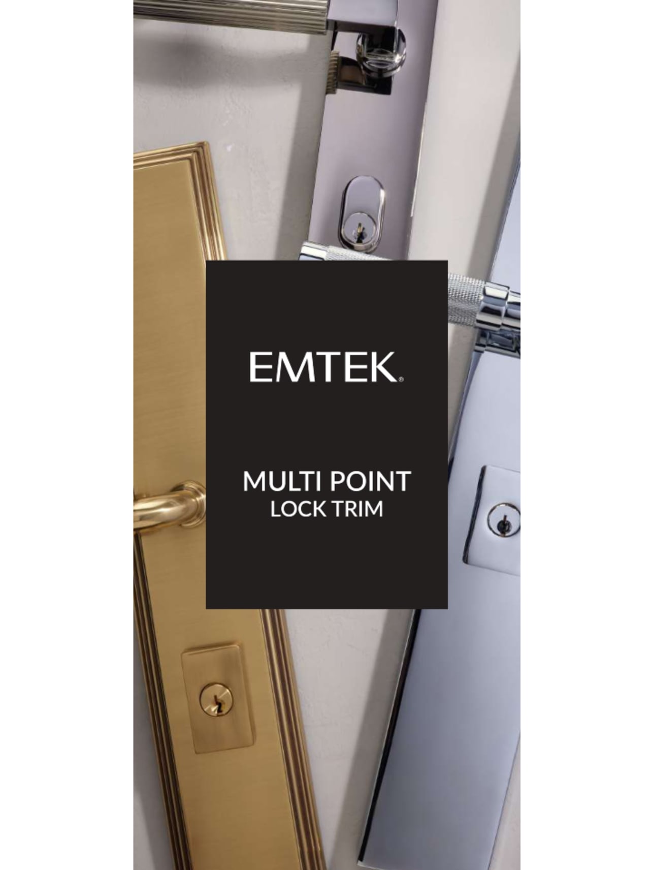 Multipoint Lock Trim Pocket Booklet