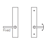 Modern Multi Point Lock Trim | Emtek