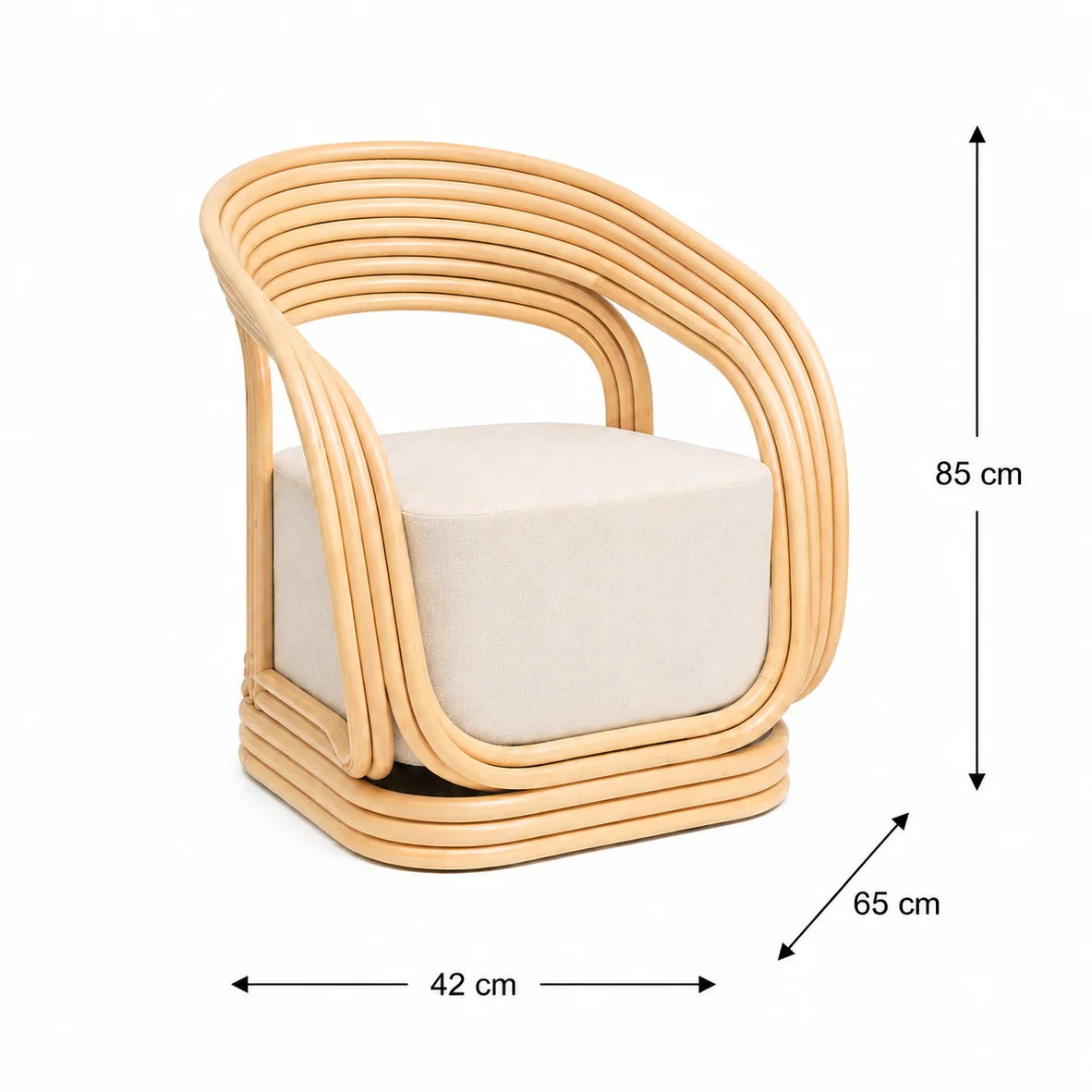 CHELIA ARM CHAIR RATTAN 3