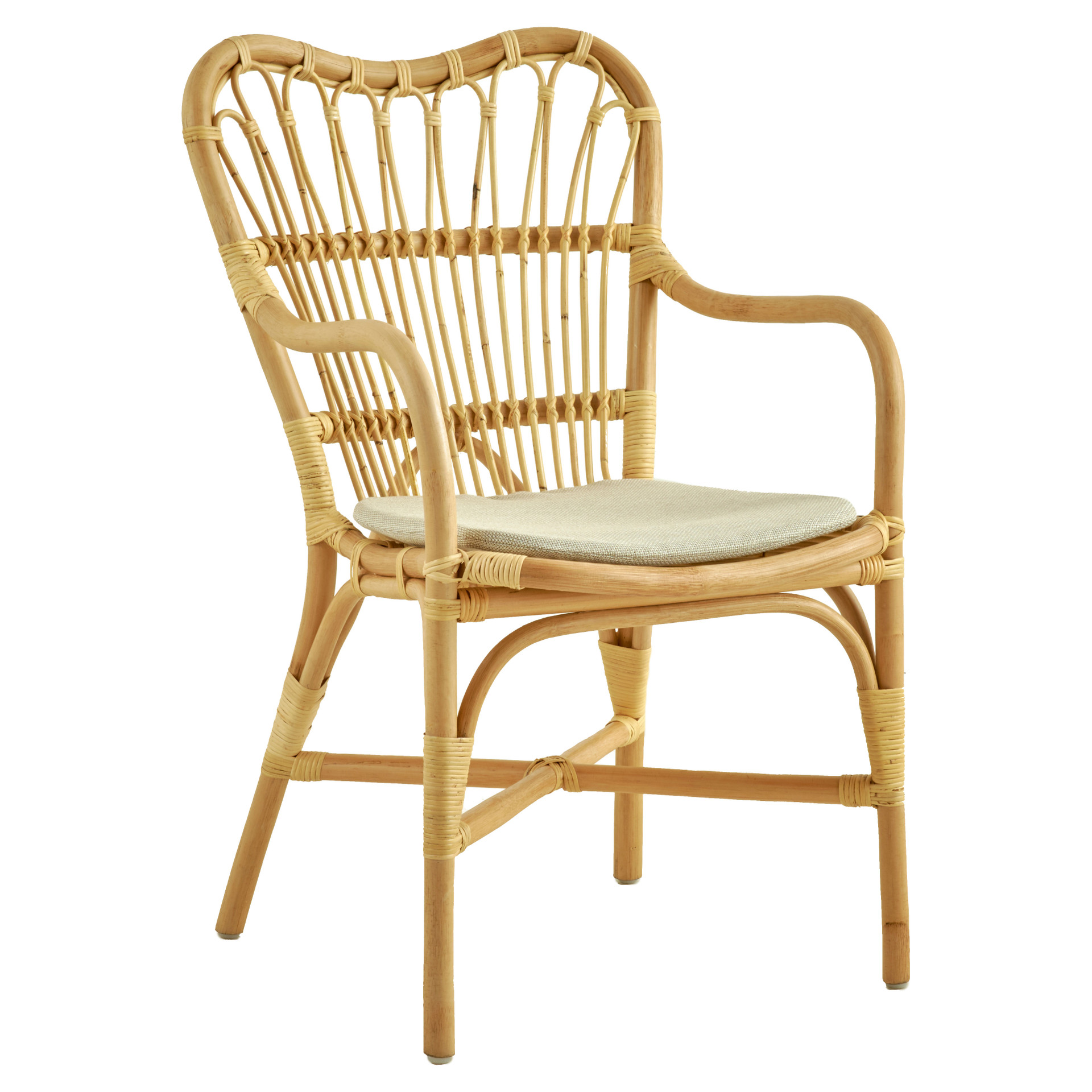 MARGARETA ARM CHAIR RATTAN