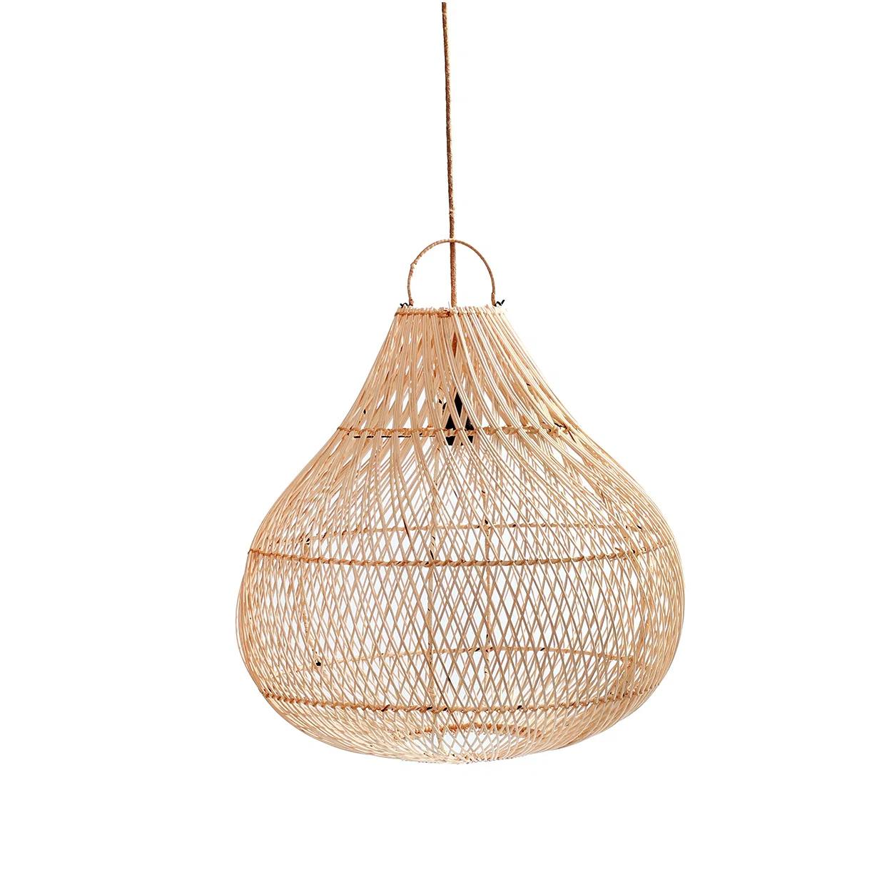 BOTTLE RATTAN LITGHTING