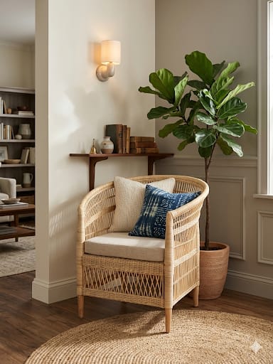 Quality Indonesian Rattan Furniture for Chair Natural
