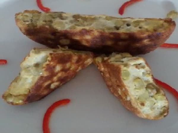 Tortilla De Guisantes Verdes Chile