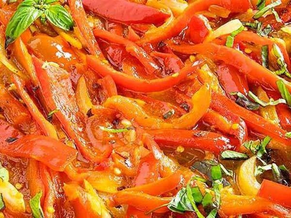 Pimentón Asado o Peperonata