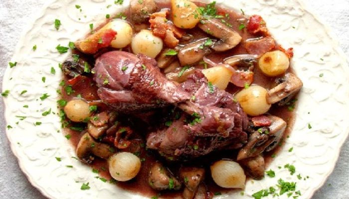 Coq au vin Gallo al Vino 