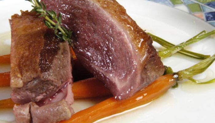 Magret De Pato Con Zanahorias a la Vichy