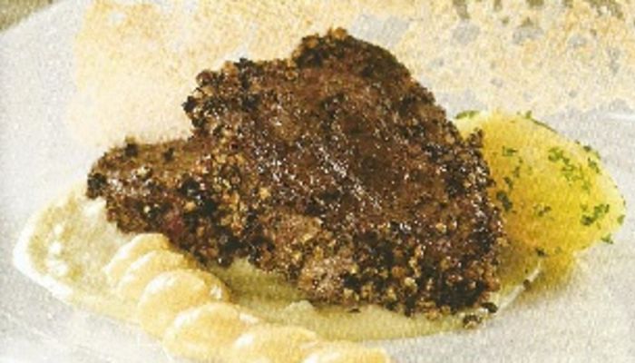 Lomito De Res En Costra De Pimienta