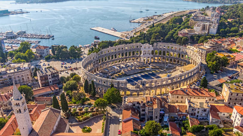 Coastal Croatia  – Porec to Pula Cycling — view 4