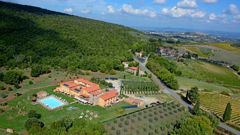 Cycling the hills of San Gimignano by E-bike — view 3