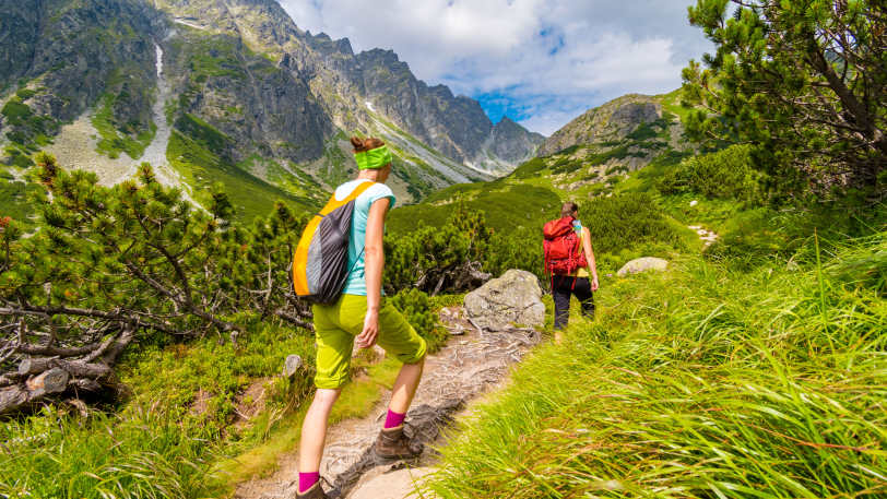 Walking the Tatra Mountains in Slovakia — view 2