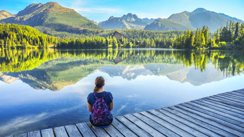 Walking the Tatra Mountains in Slovakia — view 1
