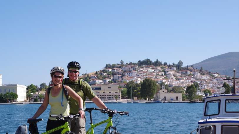 Cycling in Greece — view 2