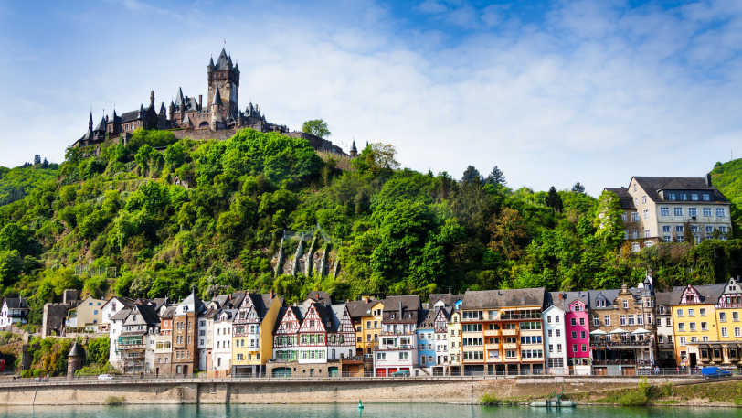 Meandering the Moselle Cycle Path — view 2