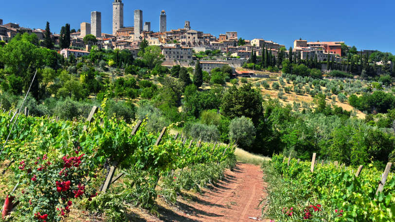 Treasures of Tuscany Walk: San Gimignano to Volterra — view 1