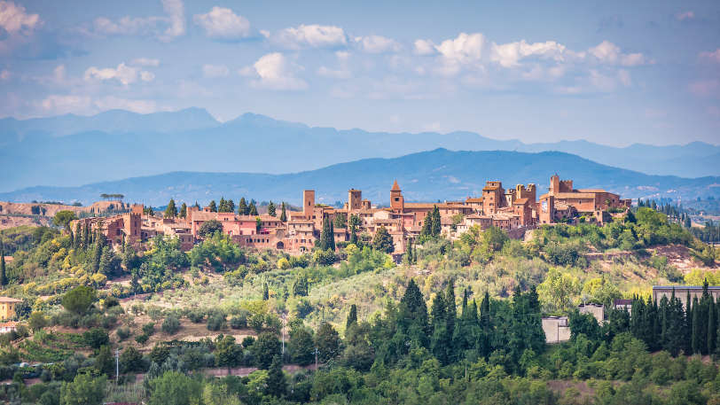 Cycling the hills of San Gimignano by E-bike — view 4