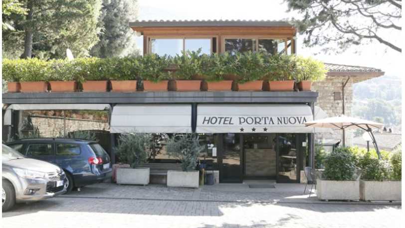 Exterior of the Hotel Porta Nuova
