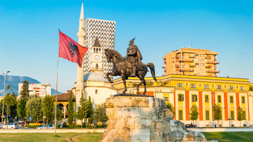 Walking in the Albanian Alps: Tirana to Shkodër — view 9
