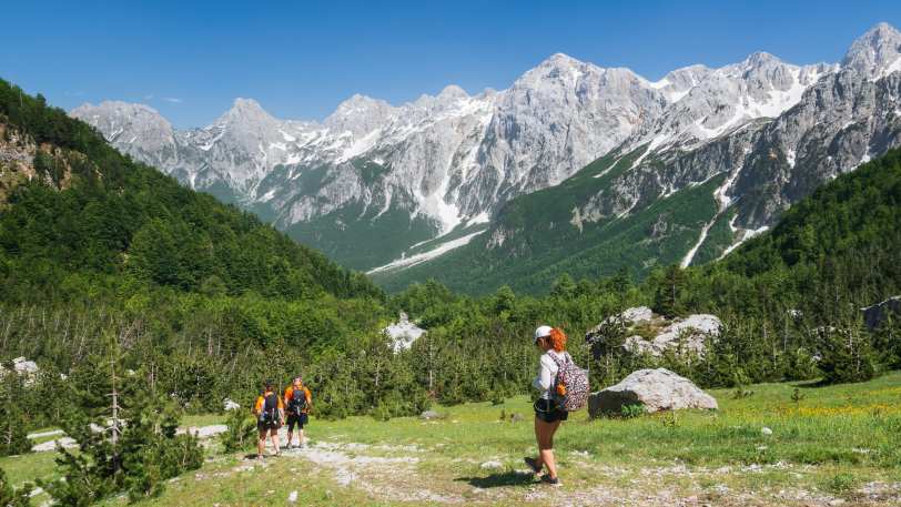 Walking in the Albanian Alps: Tirana to Shkodër — view 3