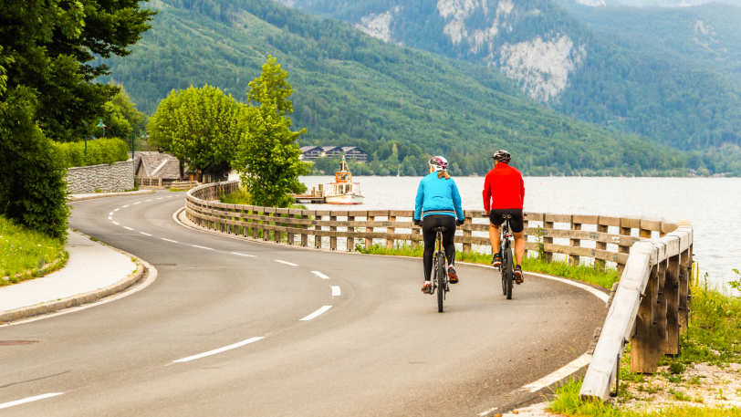 Cycling the Lakes and Rivers of the Salzkammergut — view 2