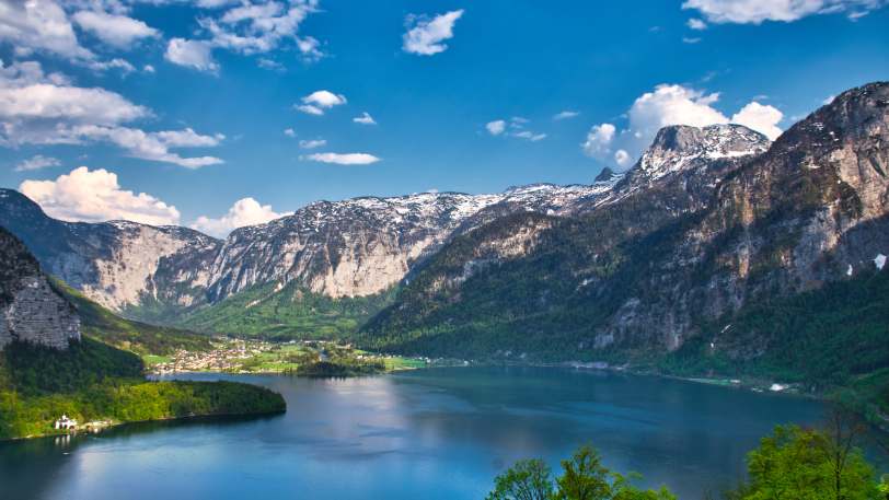 Walking in Austria’s Lake District — view 1