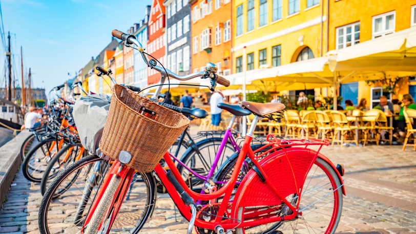 Cycling from Copenhagen — view 1
