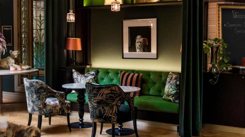 Lounge at Varbergs Stadshotell and Asia spa