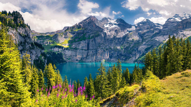 Walking the Bernese Highlights West — view 1
