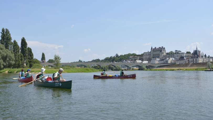 Canoeing on the Loire — view 3