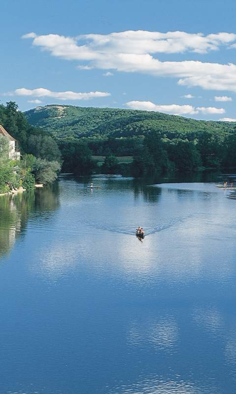 Canoeing on the Dordogne