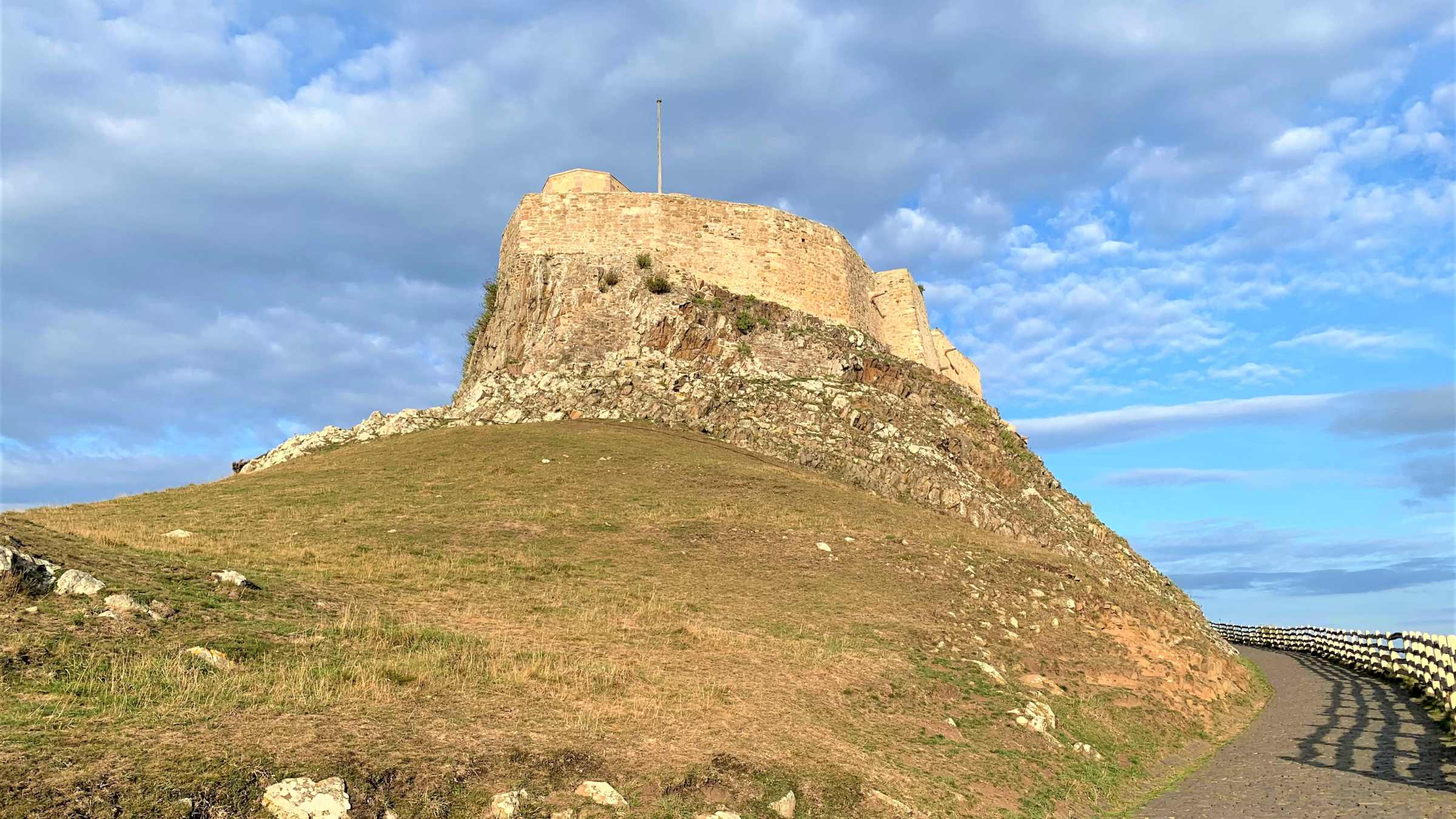 Leave Holy Island (Lindisfarne)