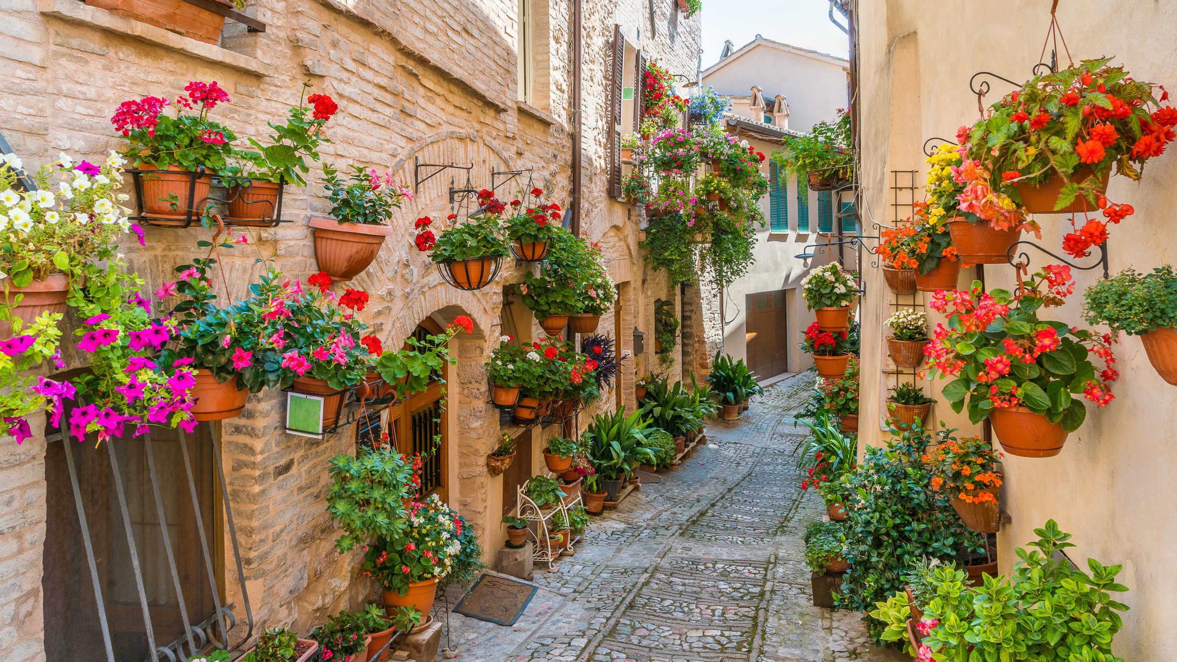 At Trevi - Bevagna to Montefalco Walk