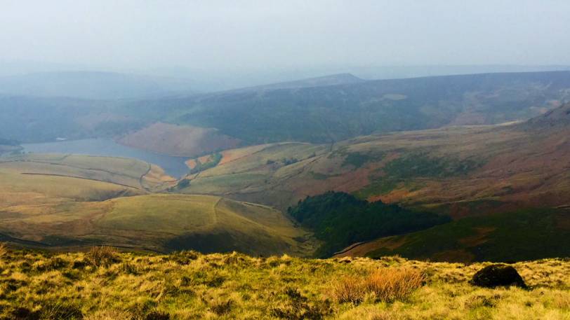 Kinder Mass Trespass Walk Views