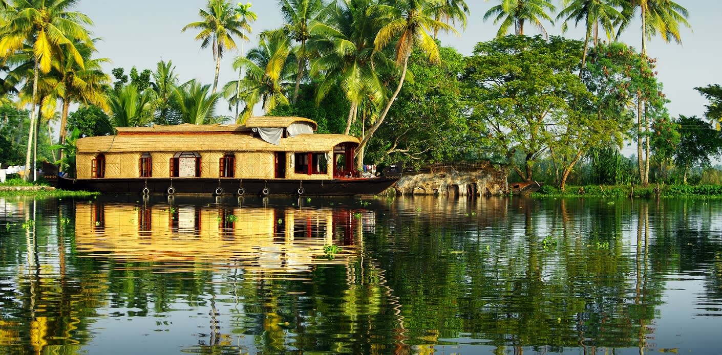 Die Backwaters von Kerala