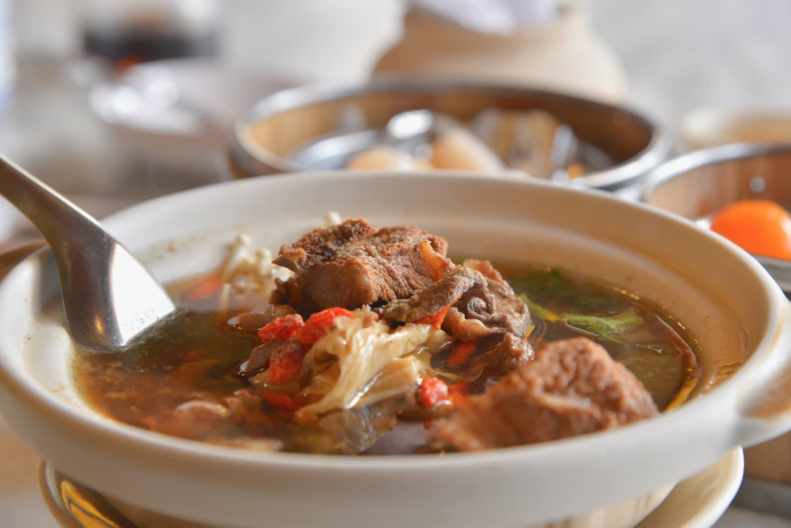 Buk Kut Tae, a traditional meat dish popular with Singaporeans