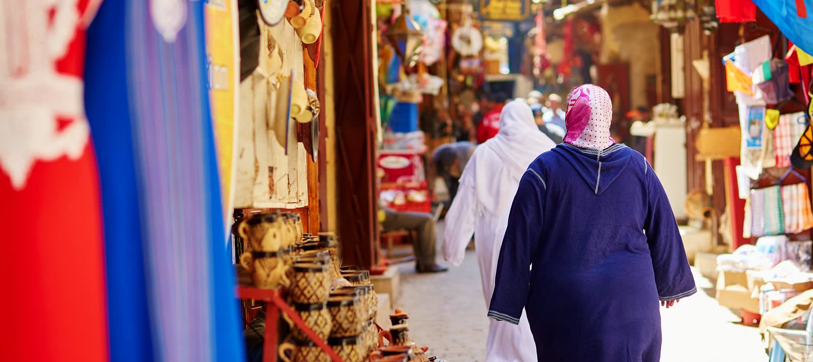 Market in Fez's medine - Enchanting Travels Top 10 UNESCO World Heritage sites of 2019