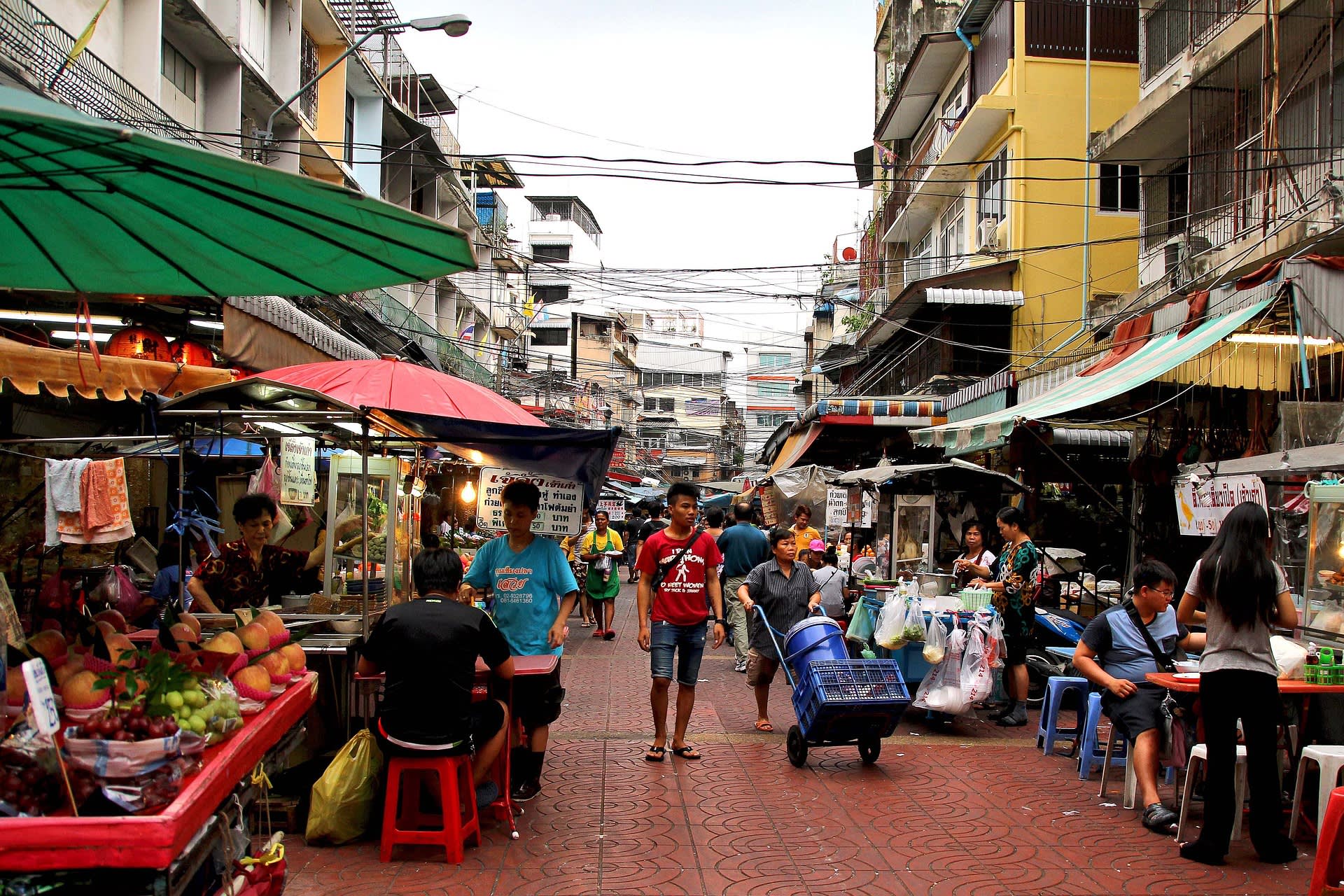 Markt in Thailand