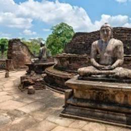 Sri Lanka Travel Tips - Ancient Buddha statue of temple ruins in ancient city of Polonnaruwa, Sri Lanka, Asia, shutterstock_147899873