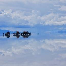Uyuni Salt Flat (Salar de Uyuni), Uyuni, Bolivia, South America