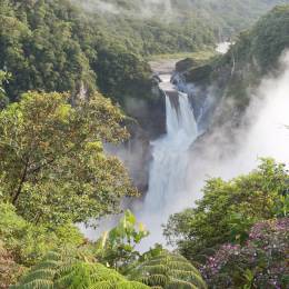 San Rafael Falls The Largest Waterfall In Ecuador, South America