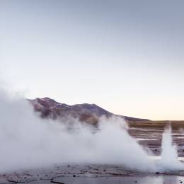 El Tatio geysers, near San Pedro de Atacama, Chile, South America