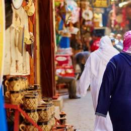 Things to do in Morocco - a souk