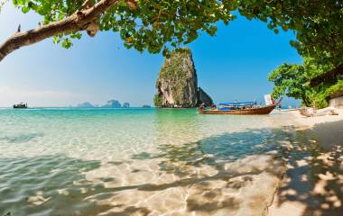 Enchanting Travels Thailand Tours Railay beach en Krabi, Tailandia,