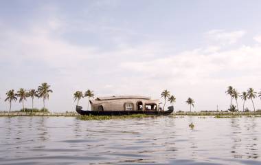 Kerala Backwaters Hausboot, Indien