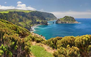 Northern Coast at Flores near Ponta Delgada