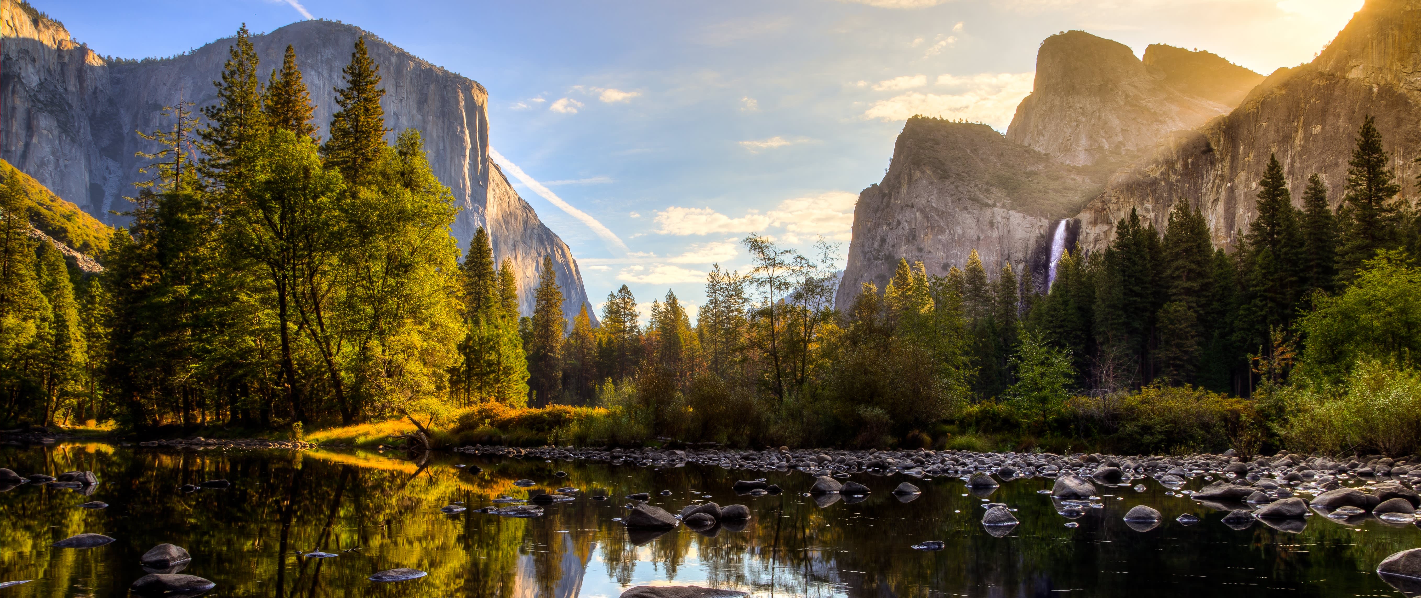 Sunrise on Yosemite Valley, Yosemite National Park, California