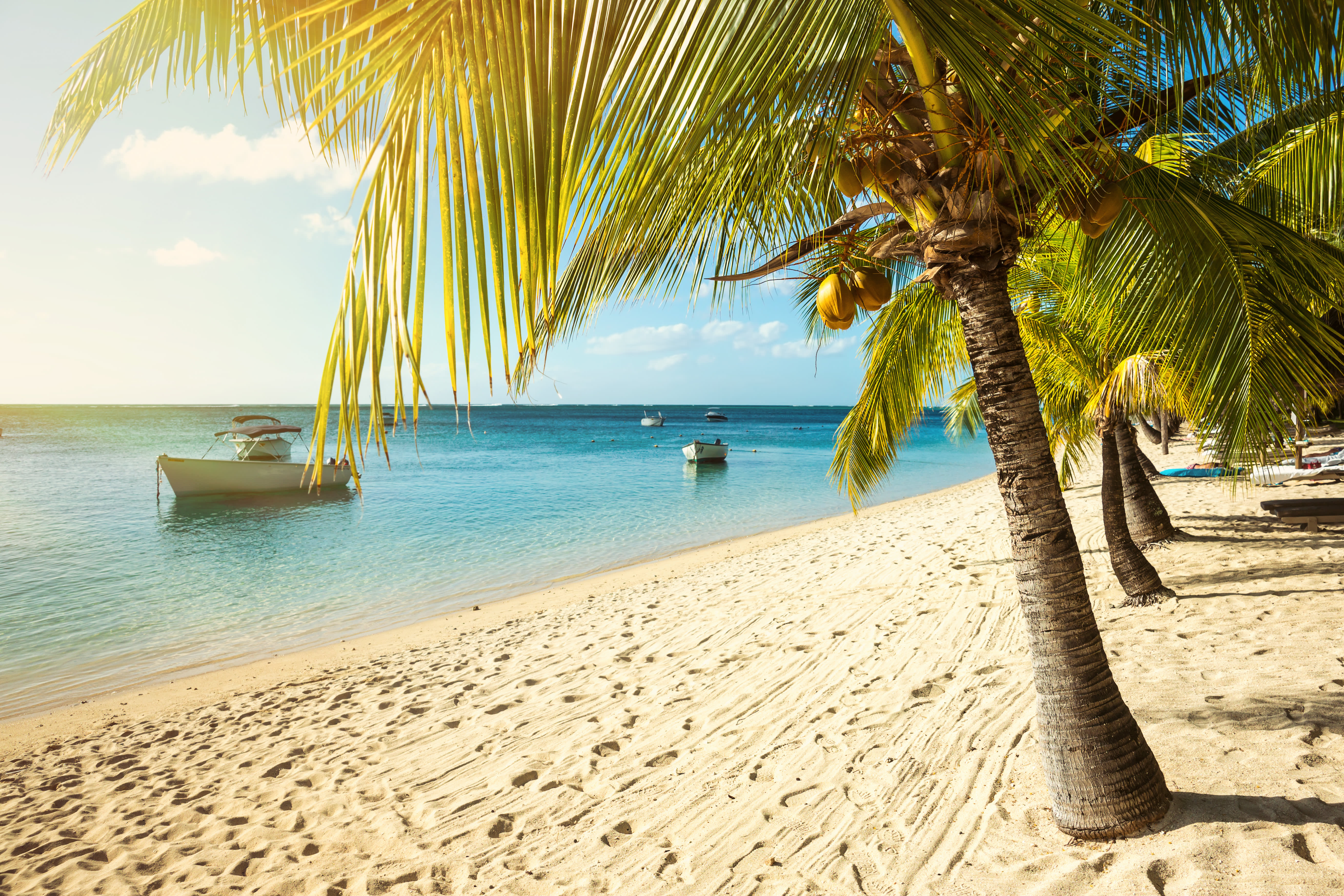 Strand in Mauritius