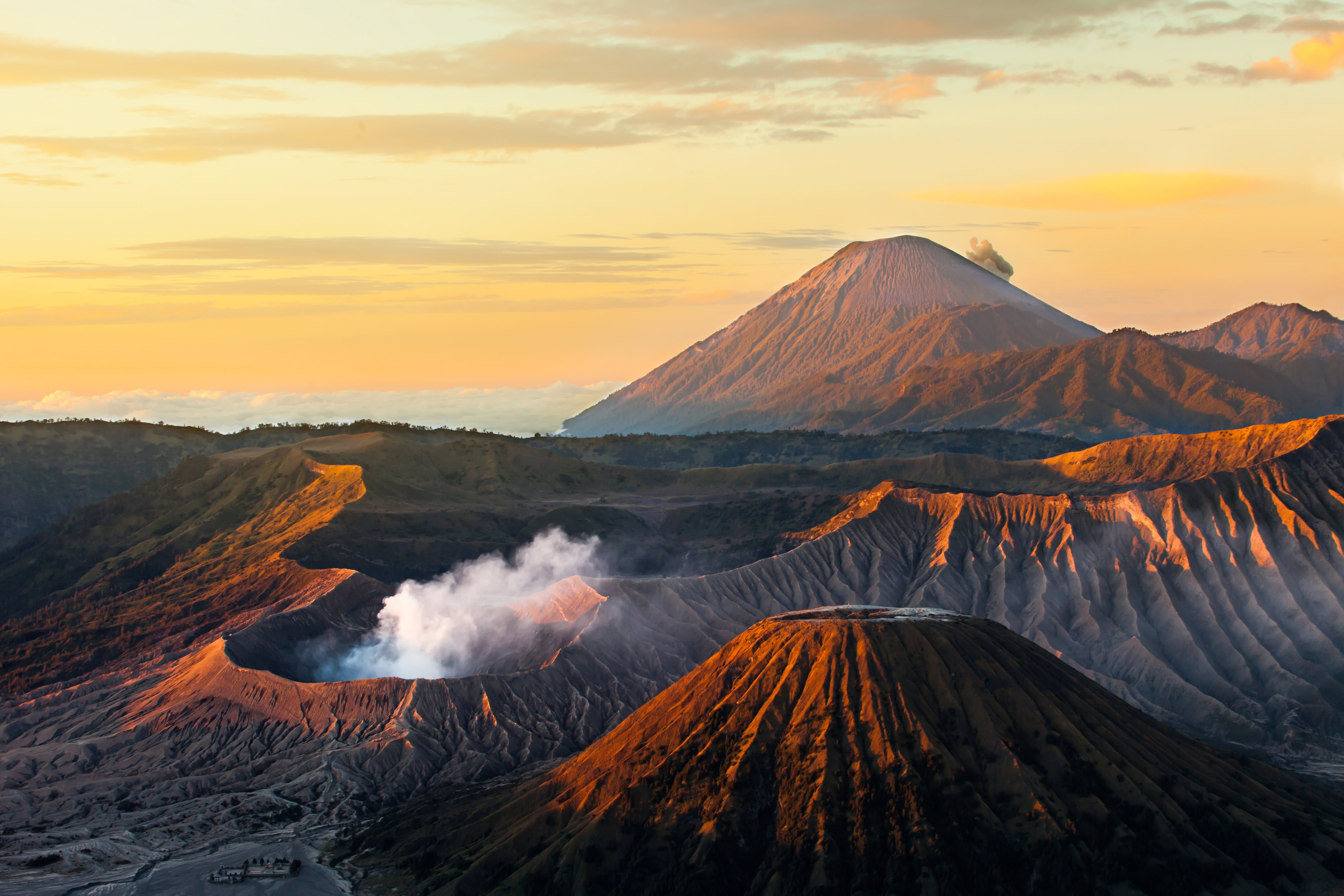 Vulkanwanderung auf dem Mount Bromo